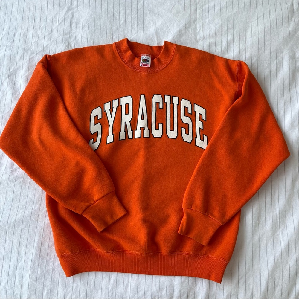 Vintage Syracuse crew neck sweatshirt